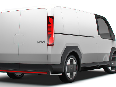 Kia PV5 Van 2025 3D Model