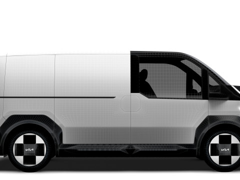 Kia PV5 Van 2025 3D Model