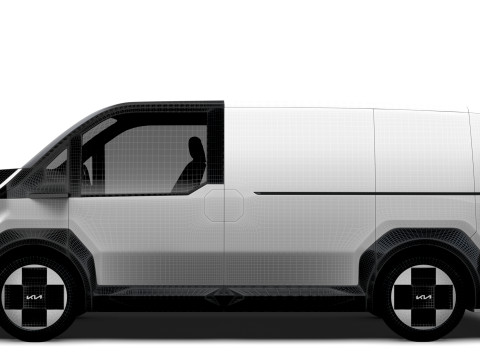 Kia PV5 Van 2025 3D Model