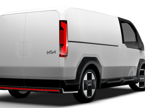 Kia PV5 Van 2025 3D Model