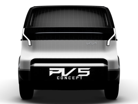 Kia PV5 Van 2025 3D Model