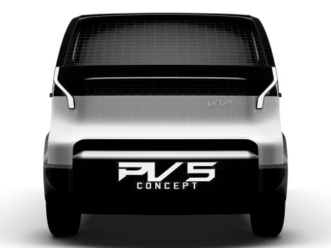 Kia PV5 Van 2025 3D Model