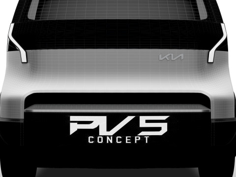 Kia PV5 Van 2025 3D Model