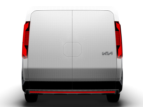 Kia PV5 Van 2025 3D Model