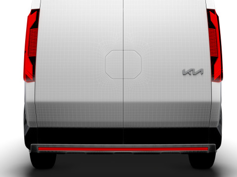 Kia PV5 Van 2025 3D Model