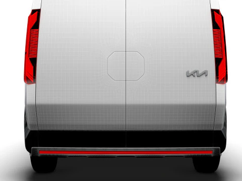 Kia PV5 Van 2025 3D Model