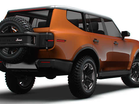 Scout Traveler 2024 3Dモデル