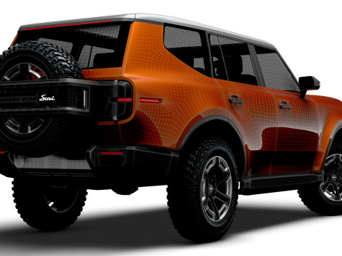 Scout Traveler 2024 3Dモデル