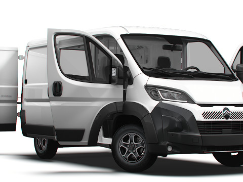 Citroen e Jumper Van L1H1 HQ Interior 2025 3D मॉडल