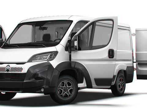 Citroen e Jumper Van L1H1 HQ Interior 2025 Modello 3D