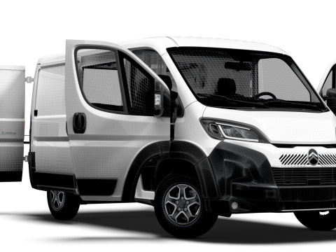 Citroen e Jumper Van L1H1 HQ Interior 2025 Modello 3D