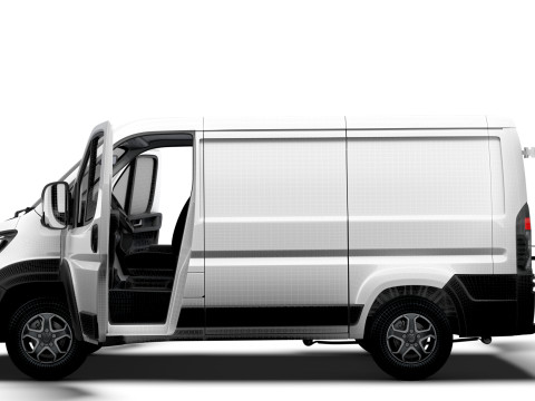 Citroen e Jumper Van L1H1 HQ Interior 2025 Modello 3D