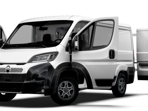 Citroen e Jumper Van L1H1 HQ Interior 2025 Modello 3D