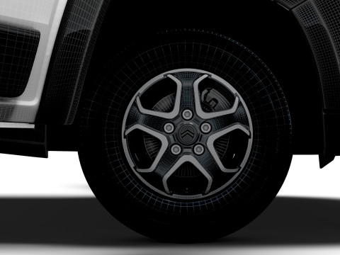 Citroen e Jumper Van L1H1 HQ Interior 2025 Modello 3D