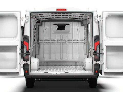 Fiat e Ducato Van L1H1 HQ Interior 2025 3D Модель