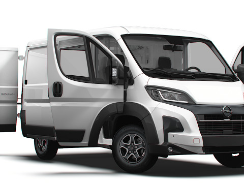 Opel Movano e Van L1H1 HQ Interior 2025 3D मॉडल