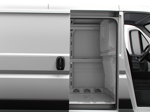 Opel Movano e Van L1H1 HQ Interior 2025 3Dモデル