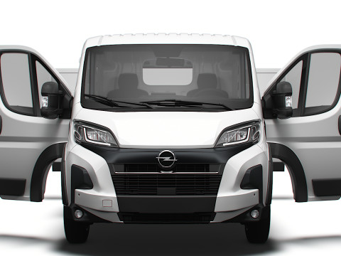 Opel Movano e Van L1H1 HQ Interior 2025 3Dモデル