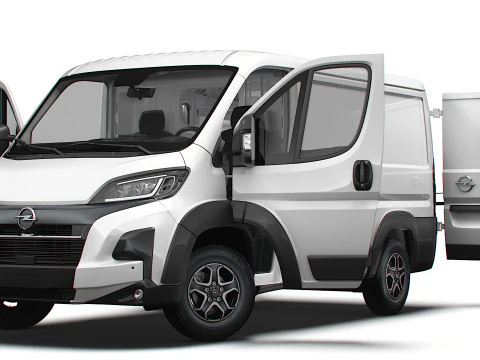 Opel Movano e Van L1H1 HQ Interior 2025 3D Model
