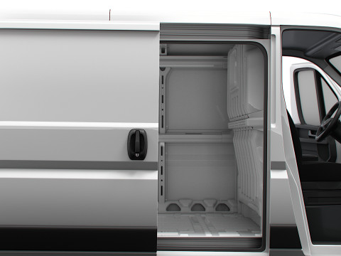 Peugeot e Boxer Van L1H1 HQ Interior 2025 3Dモデル