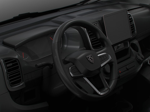 Peugeot e Boxer Van L1H1 HQ Interior 2025 3Dモデル