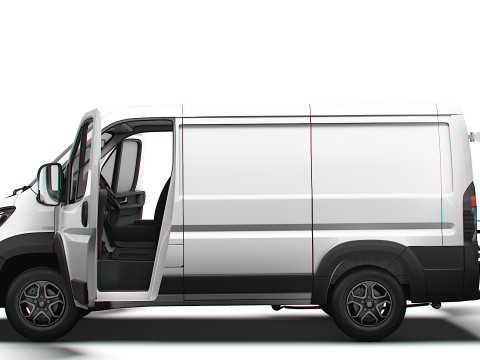 Peugeot e Boxer Van L1H1 HQ Interior 2025 3Dモデル
