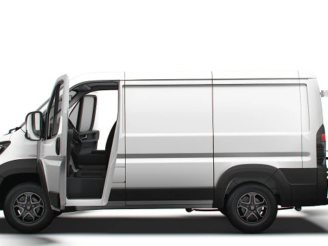 プジョー e ボクサー バン L1H1 HQ インテリア 2025 3Dモデル