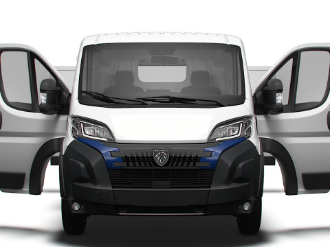 Peugeot e Boxer Van L1H1 HQ Interior 2025 3Dモデル