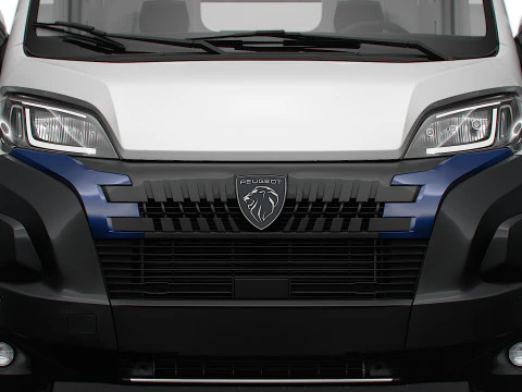 プジョー e ボクサー バン L1H1 HQ インテリア 2025 3Dモデル