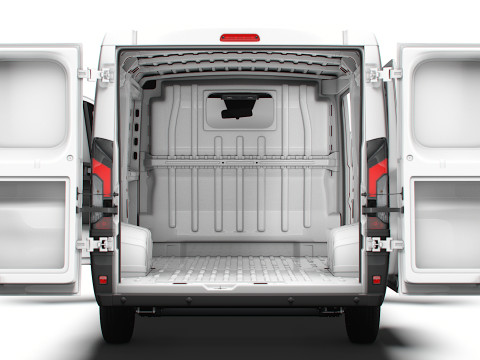 Peugeot e Boxer Van L1H1 HQ Interior 2025 3Dモデル