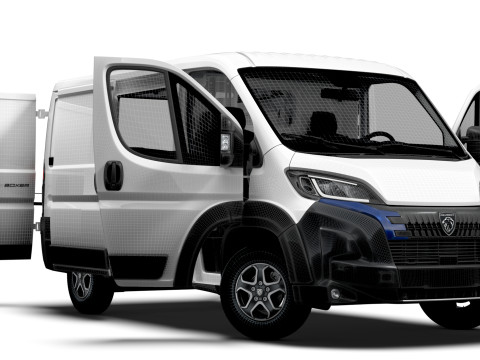 Peugeot e Boxer Van L1H1 HQ Interior 2025 3Dモデル