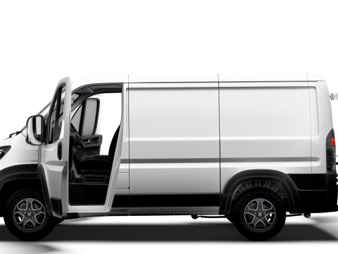 Peugeot e Boxer Van L1H1 HQ Interior 2025 3Dモデル