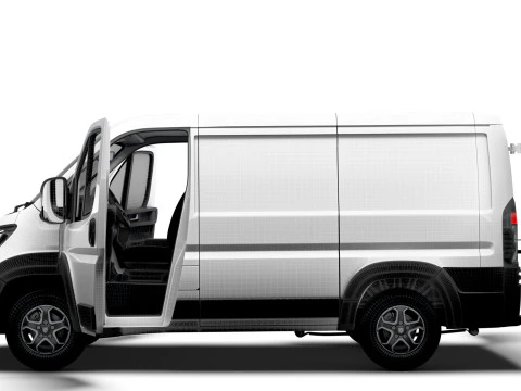 プジョー e ボクサー バン L1H1 HQ インテリア 2025 3Dモデル