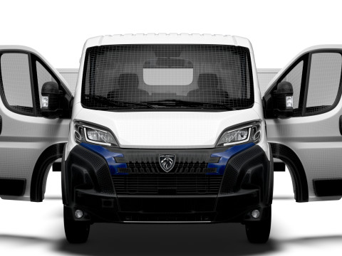 Peugeot e Boxer Van L1H1 HQ Interior 2025 3Dモデル