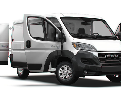 RAM Promaster e Van L1H1 HQ Interior 2025 3D मॉडल