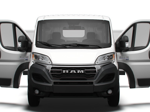 RAM Promaster e Van L1H1 HQ Interior 2025 3Dモデル