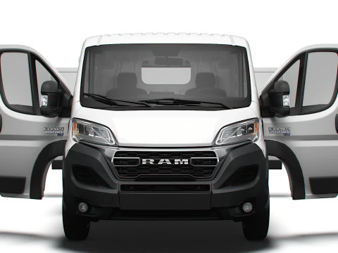 RAM Promaster e Van L1H1 HQ Interior 2025 3D Model