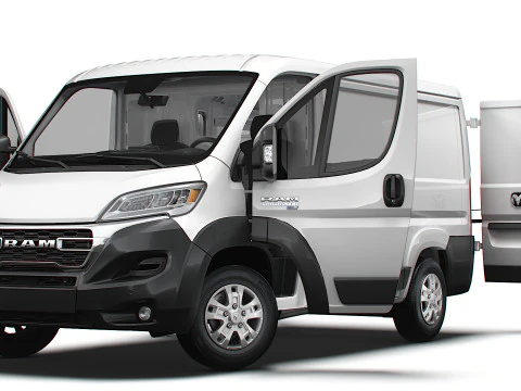 RAM Promaster e Van L1H1 HQ Interior 2025 3D Model