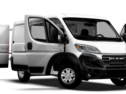 RAM Promaster e Van L1H1 HQ Interior 2025 3D Model