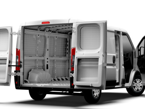RAM Promaster e Van L1H1 HQ Interior 2025 3Dモデル