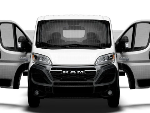 RAM Promaster e Van L1H1 HQ Interior 2025 3D Model
