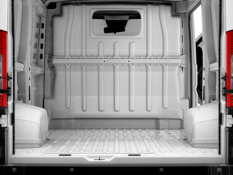 RAM Promaster e Van L1H1 HQ Interior 2025 3Dモデル