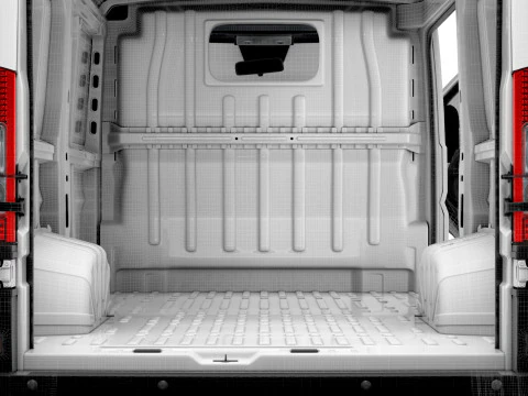 RAM Promaster e Van L1H1 HQ Interior 2025 3D Model