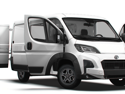Toyota ProAce E Max Van L1H1 HQ Interior 2025 3D मॉडल