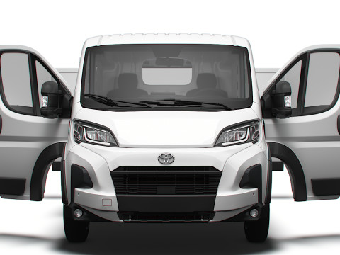 Toyota ProAce E Max Van L1H1 HQ Interior 2025 3D 모델