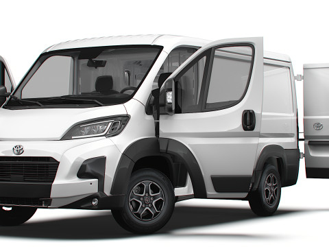 Toyota ProAce E Max Van L1H1 HQ Interior 2025 3D 모델