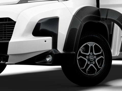 Toyota ProAce E Max Van L1H1 Genel Merkez İ&ccedil; Mekan 2025 3D Model