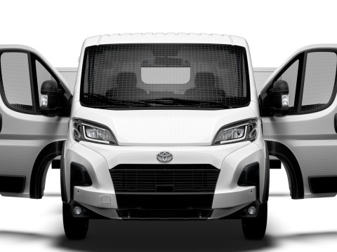 Toyota ProAce E Max Van L1H1 HQ Interior 2025 3D 모델