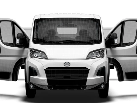 Toyota ProAce E Max Van L1H1 Genel Merkez İ&ccedil; Mekan 2025 3D Model