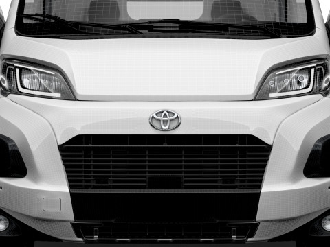 Toyota ProAce E Max Van L1H1 HQ Interior 2025 3D 모델